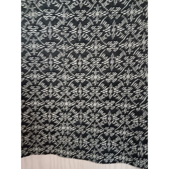 Kulson Blazer Women's Black & White Print,  Size 42 Cotton Blend Italy  US 6  *I - Picture 3 of 7